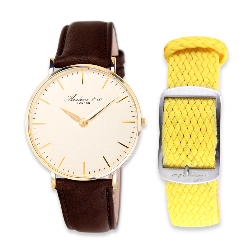 DOVER AC603G-D + FABRIC STRAP Yellow