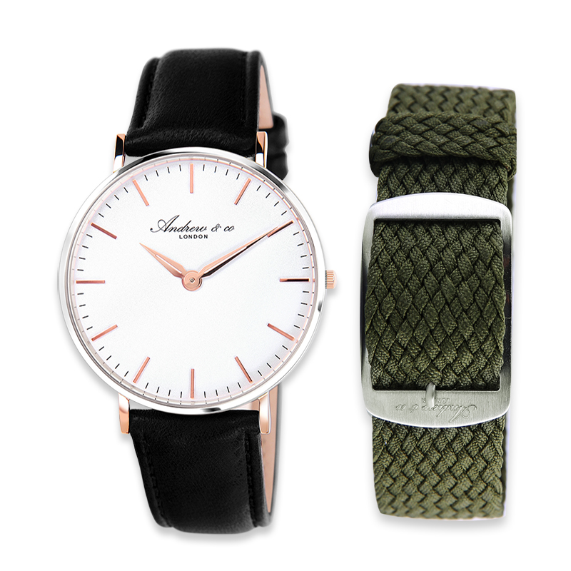 DOVER AC603S-B + FABRIC STRAP Olive