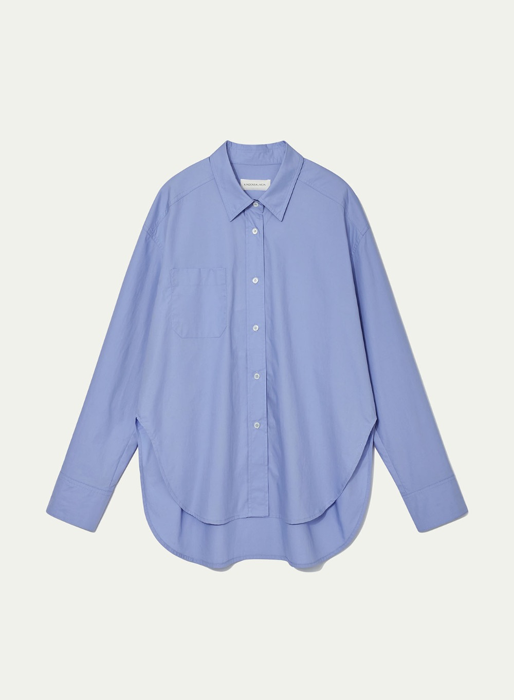 FW23 노라Nora Classic Shirt Capri Blue