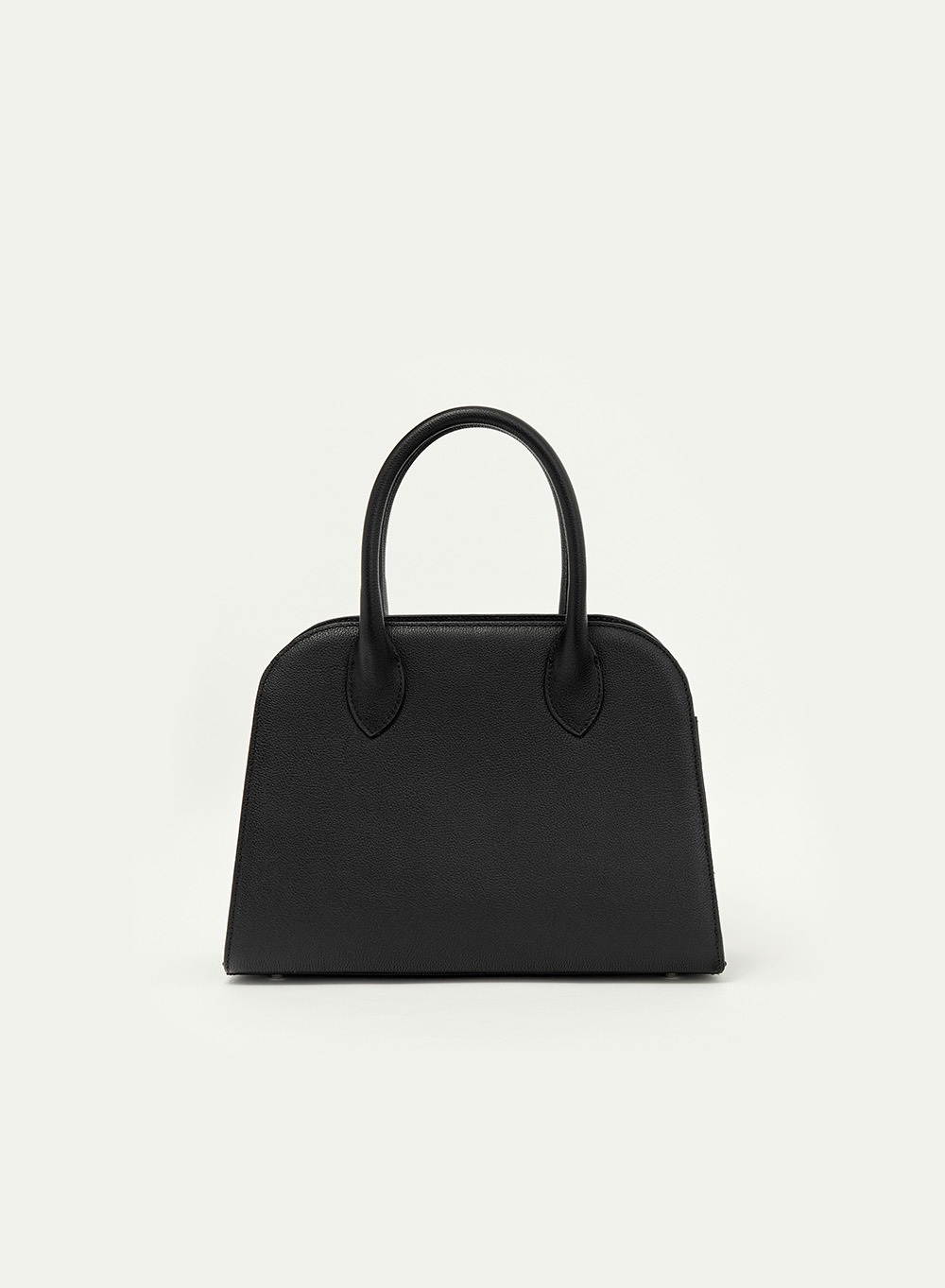 SS24 Clouet Leather Tote Bag Black