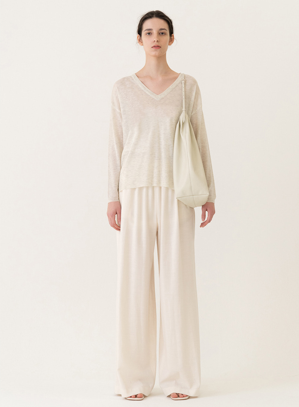 SS22 Easy Wide Pants Ivory