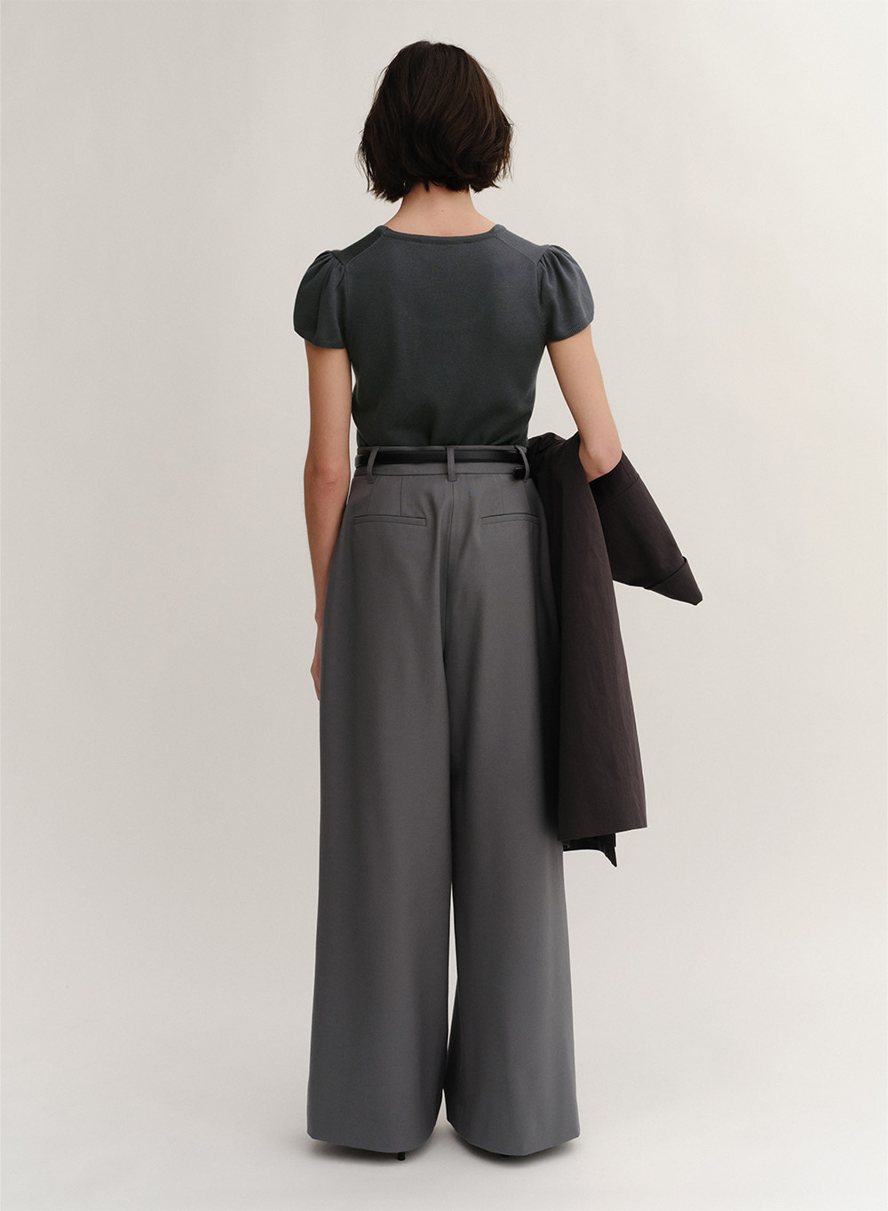 [예약배송] SS24 Semi Wide Pants Cadette