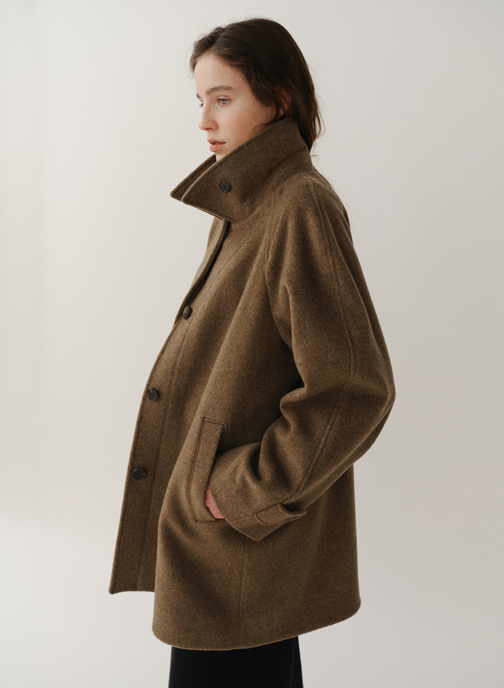 KINDERSALMON(キンダーサルモン)マディソンダブルコート KINDERSALMON(キンダーサルモン)マディソンダブルコート 【公式通販】