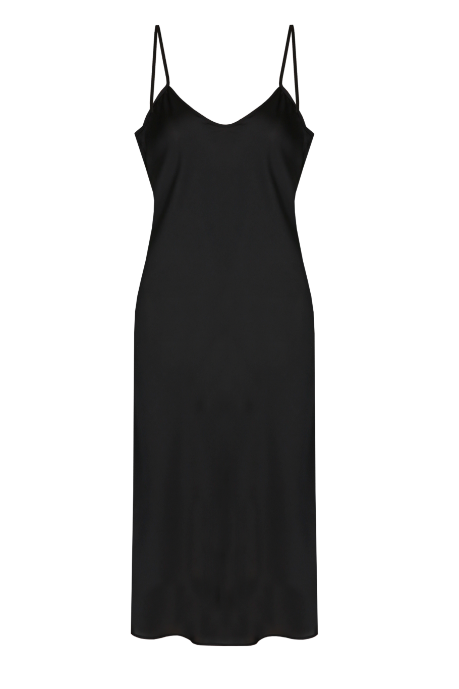 [ESSENTIAL] Camisole Dress Black (비침방지)