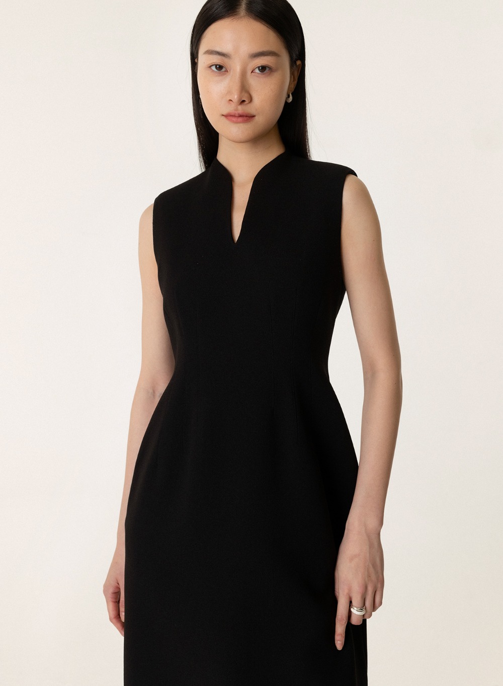 SS23 Eldina Classic Dress From Japan (TAKISADA) Black