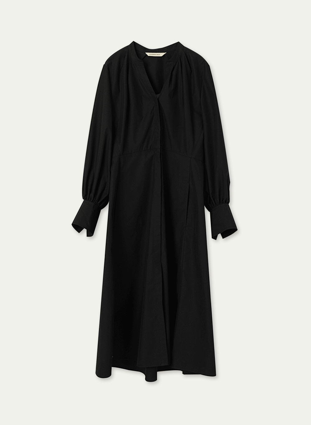 Ami Shirt Dress Black