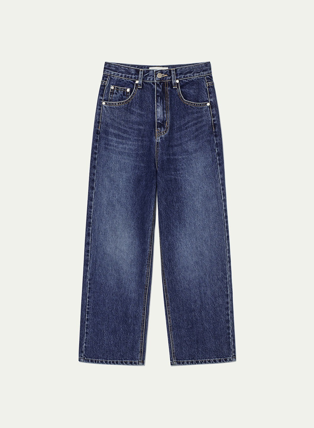 FW23 90&#039;s Crop Jeans Blue