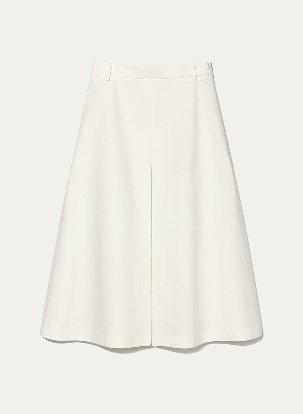 [10/24 출고]FW23 Pleated A-Line Midi Skirt Off-White