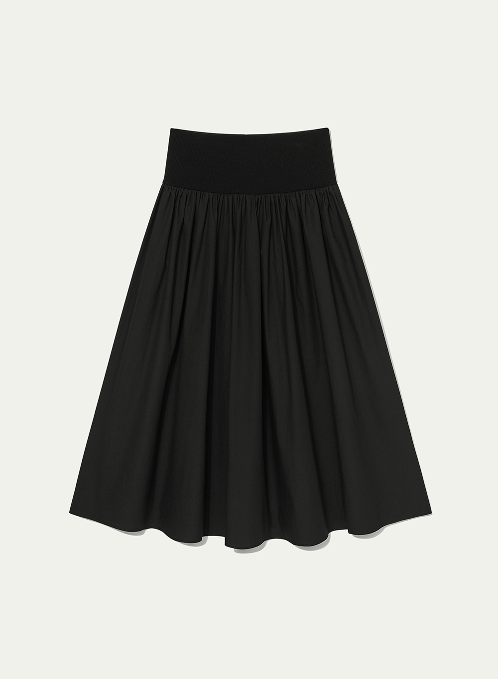PF23 Gathered Skirt Black