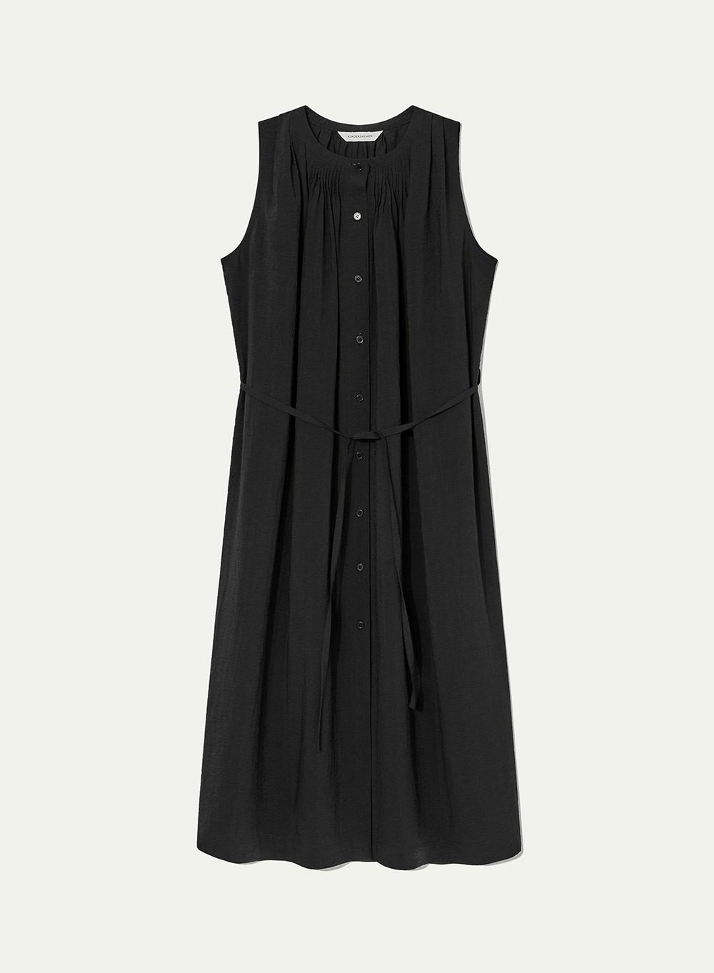 [예약배송] SS24 Carme Shirt Dress Dark-Gray