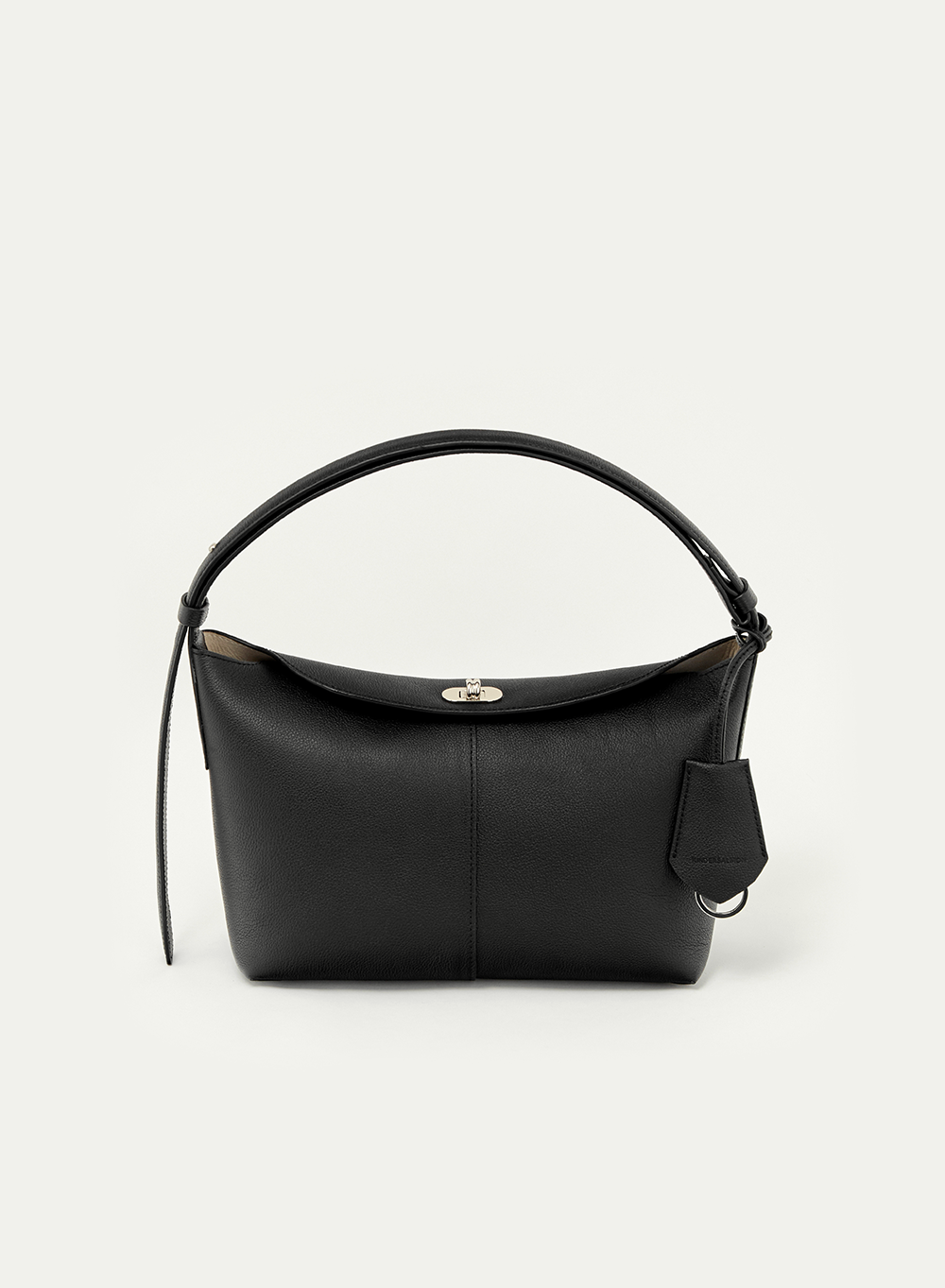 [예약배송] SS24 Clouet Flap Leather Tote Bag Black