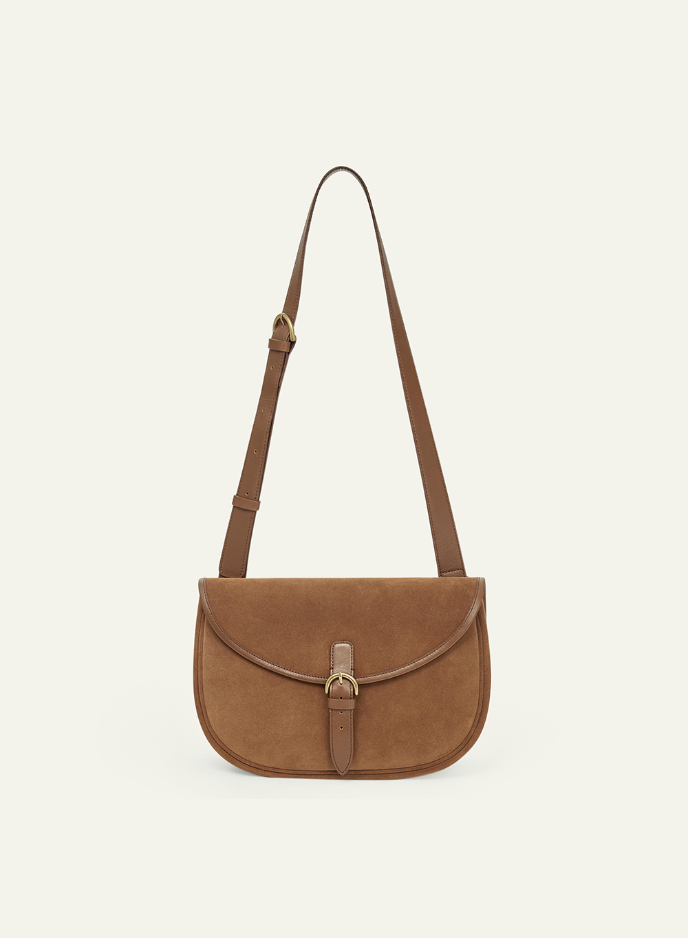 ショルダーバッグ・ポシェット KINDERSALMON Posell Canvas Shoulder Bag Biscotti KINDERSALMON