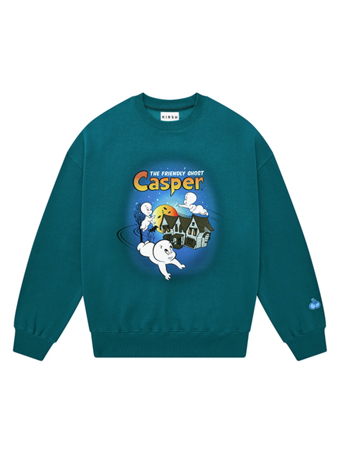 CASPER GRAPHIC SWEATSHIRT JA [BLUE GREEN]