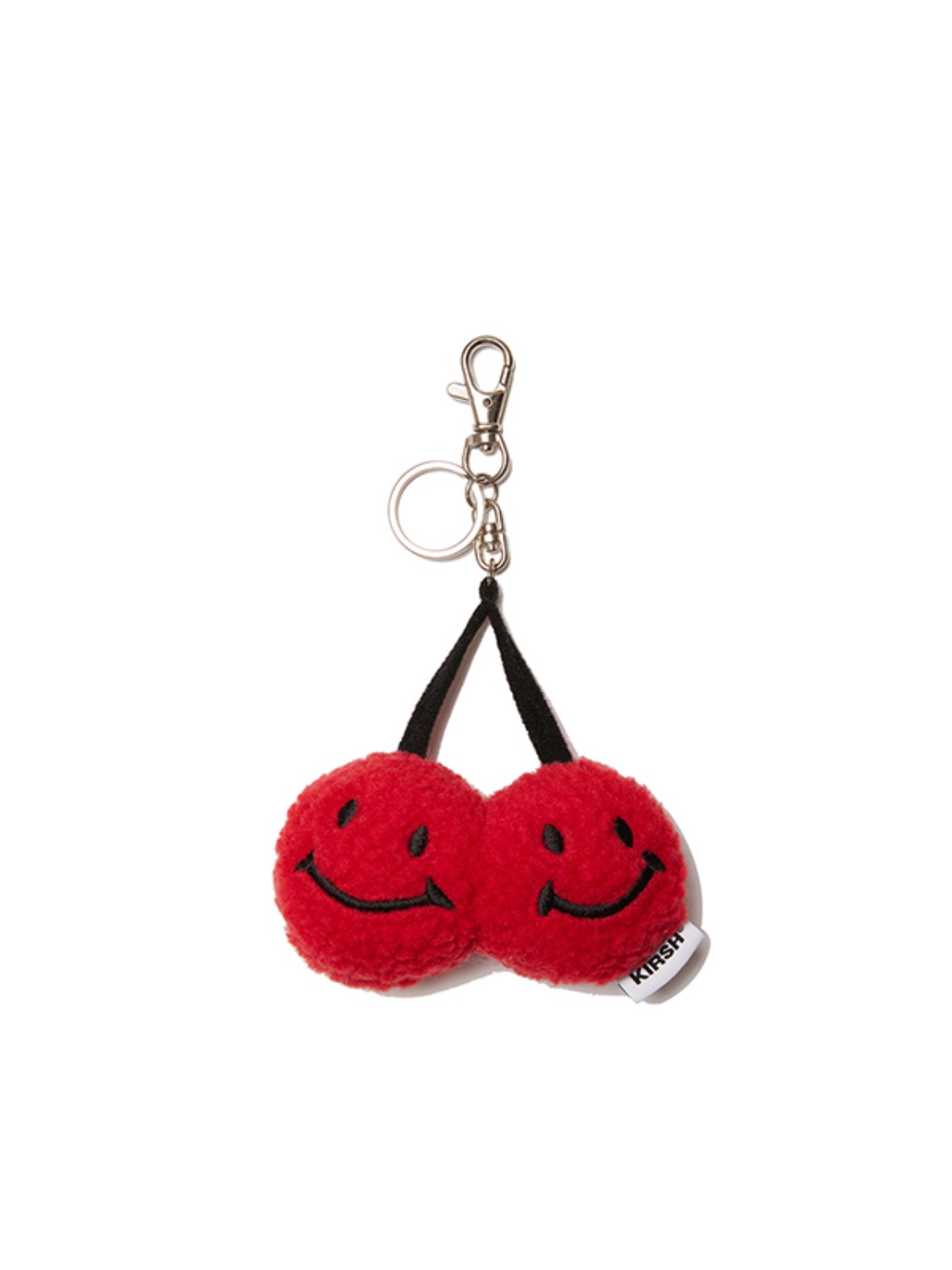 DOODLE CHERRY DOLL KEYRING [RED]