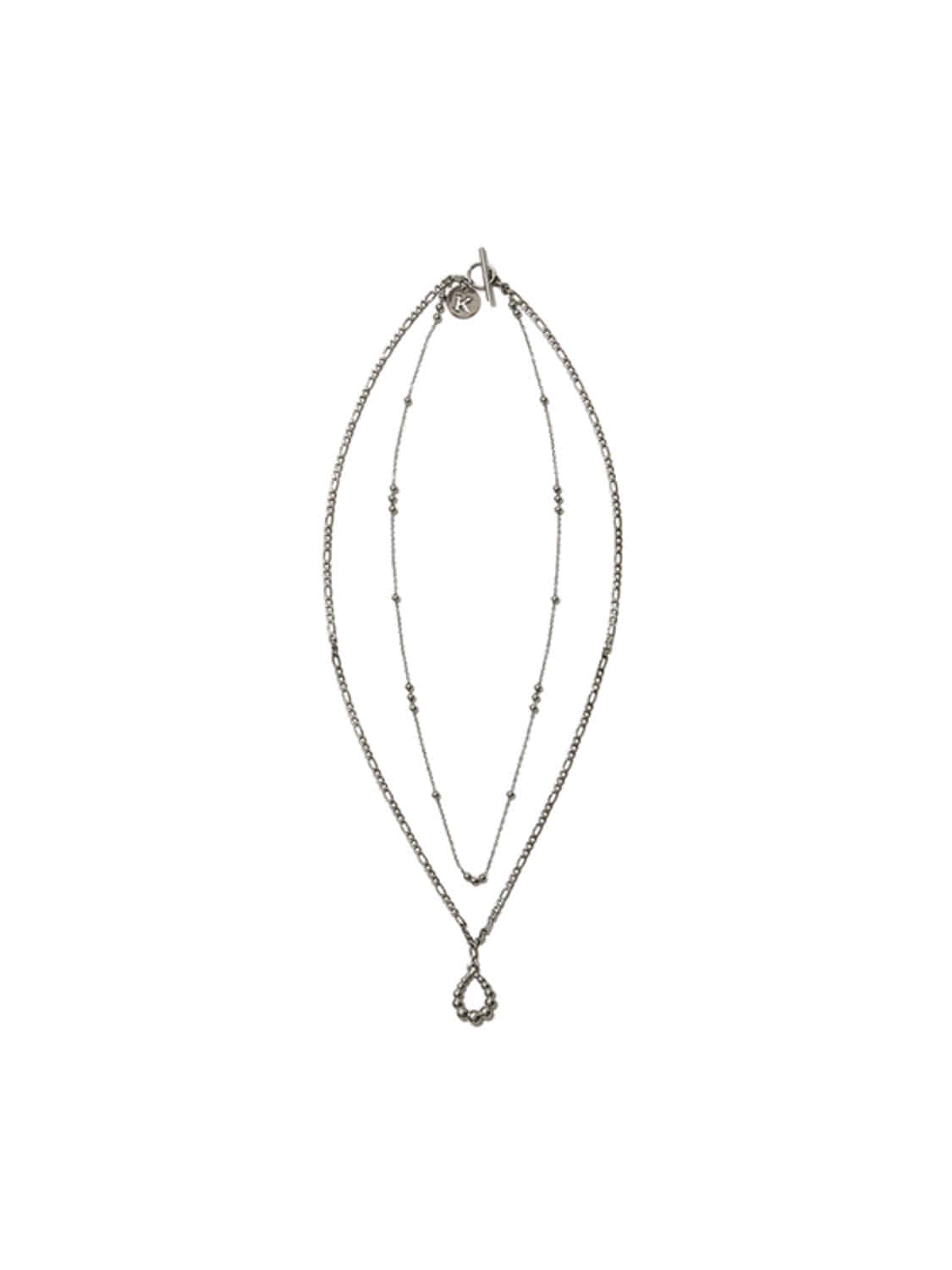 KIRSH LAYERED NECKLACE [SILVER]