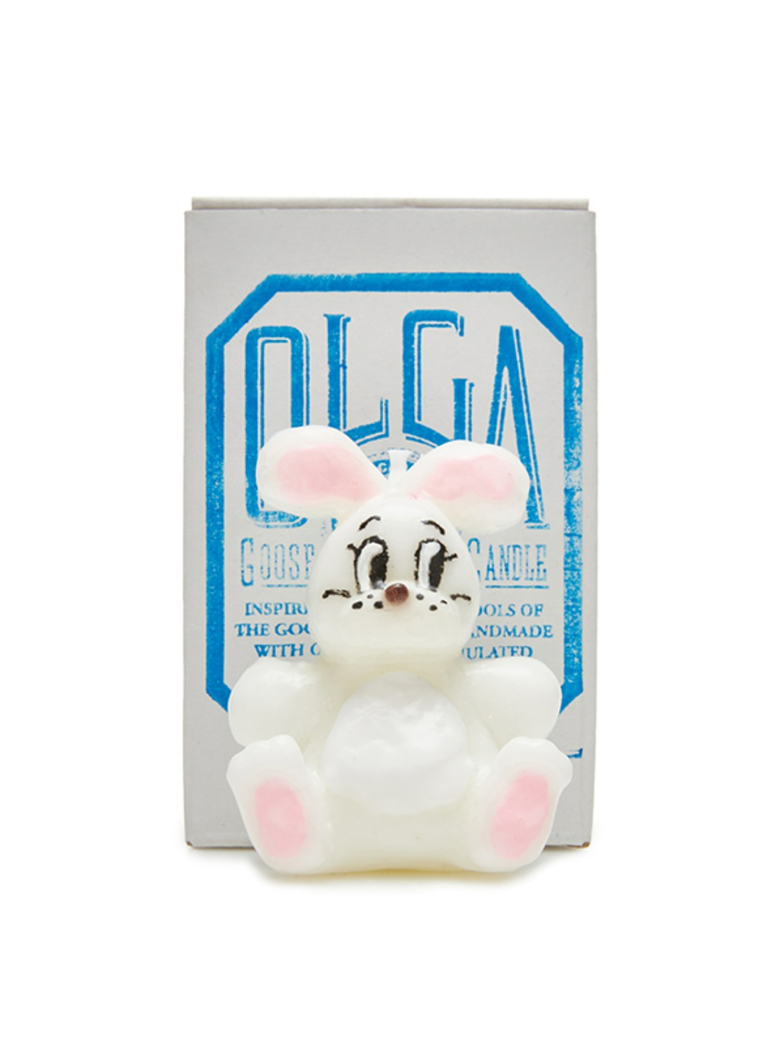 KIRSH X OLGA GOOSE CANDLE WITTY BUNNY CANDLE [WHITE]
