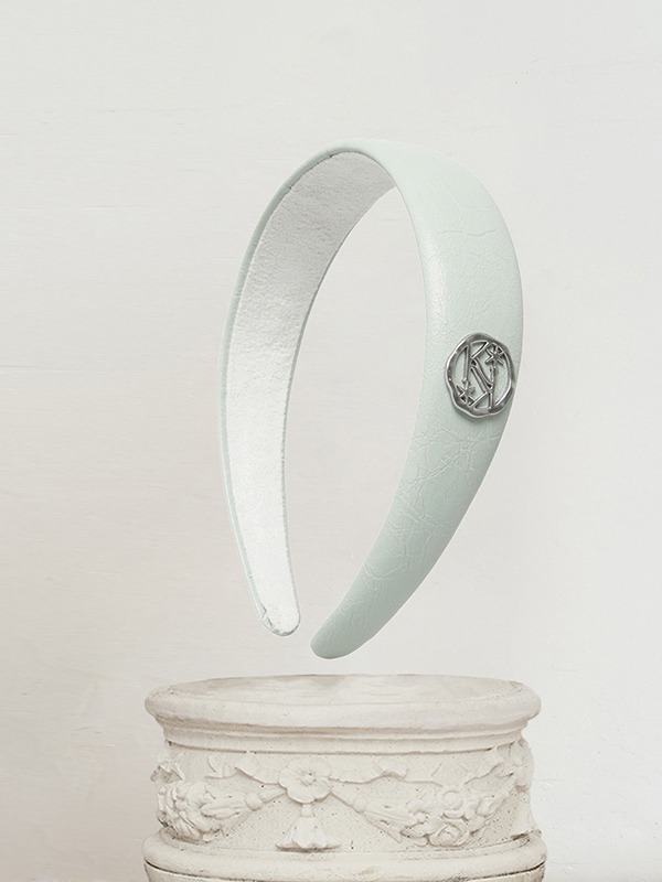 COLLECTION VEGAN LEATHER HAIRBAND [MINT]