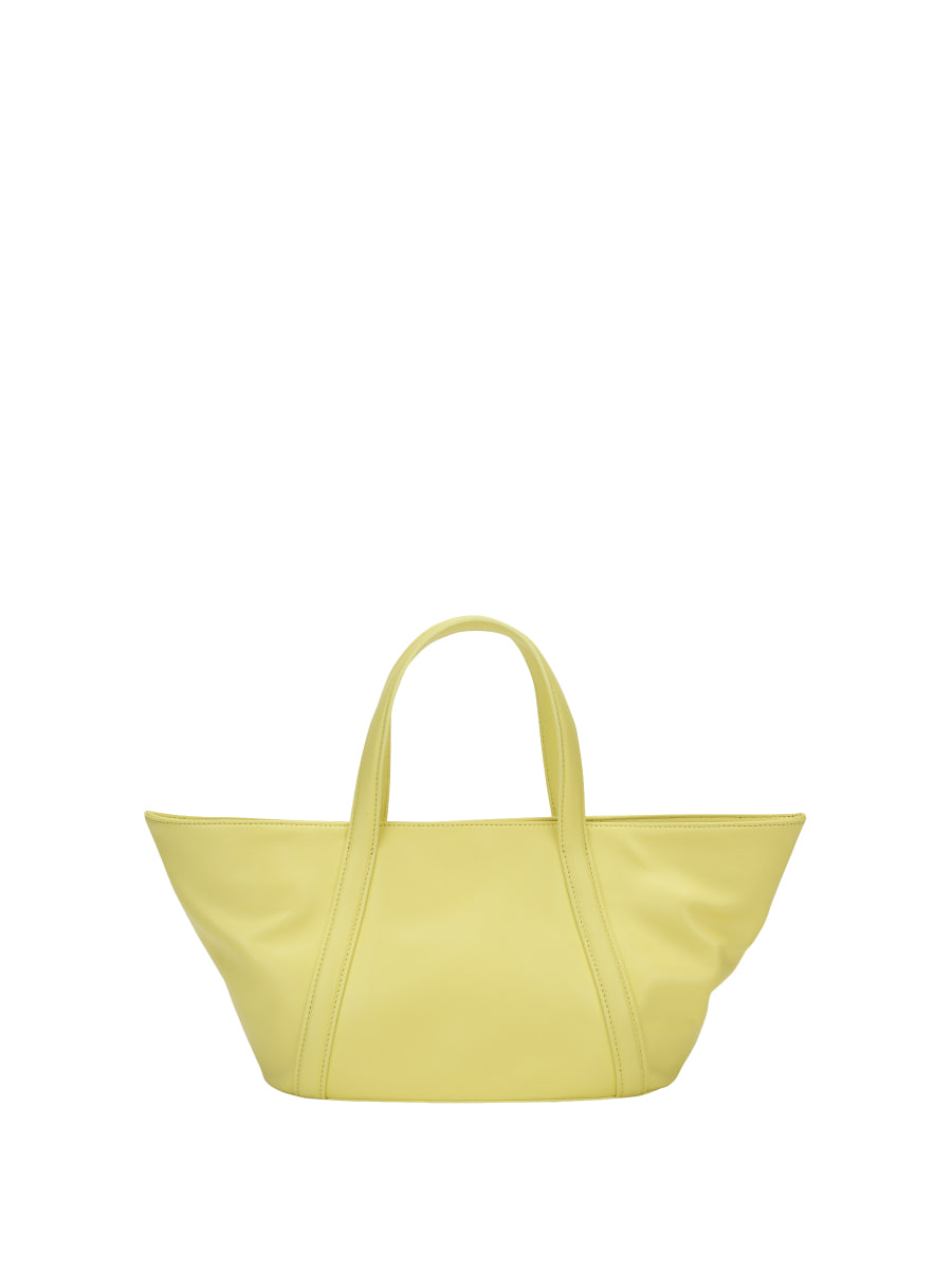 Medium Boat Bag (Pastel Yellow)
