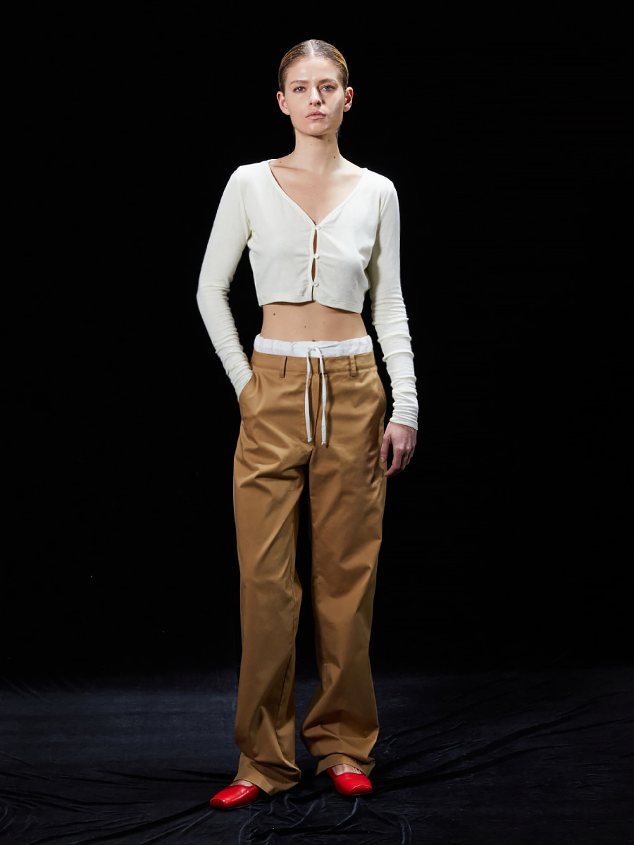 Trunk Layer Trousers (Light Brown)