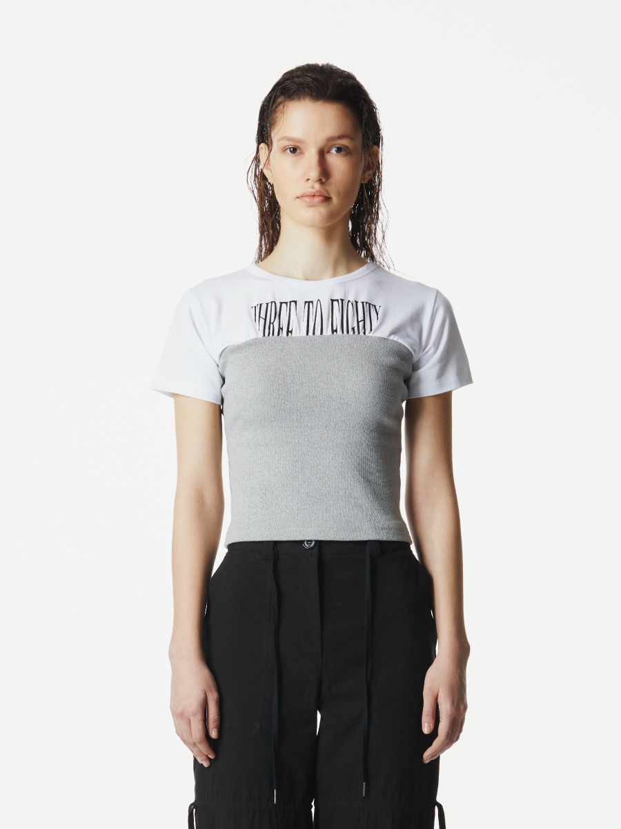 [2ND DROP] Layered Tube Top T-shirt (Grey)