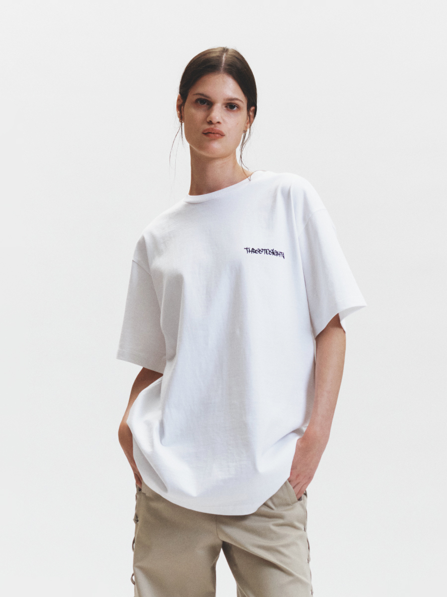 Nighthawks; Oversized T-Shirt (White)