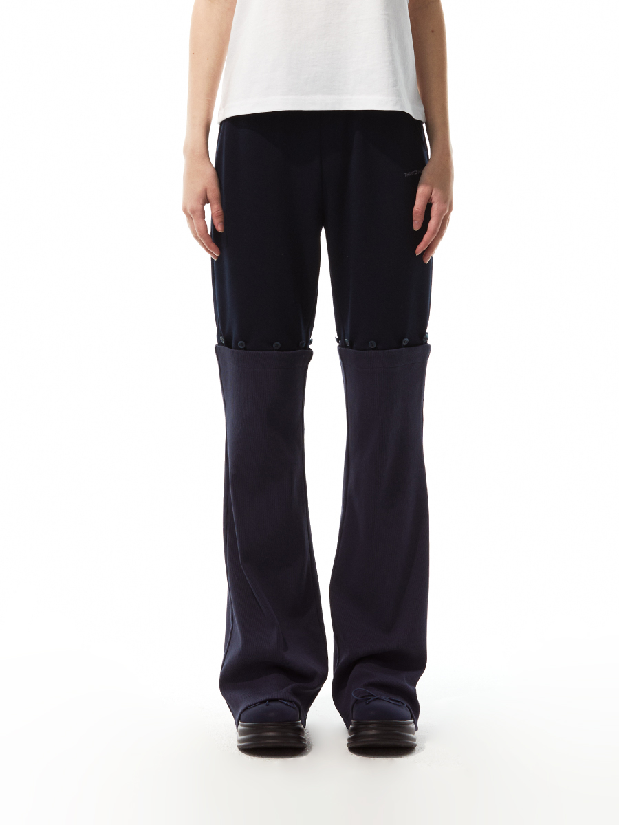 Detachable Warmer Pants (Navy)