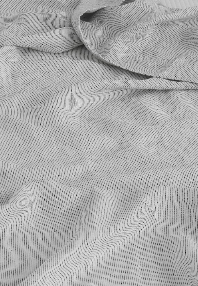 Classic Stripe Linen Blanket 클래식 스트라이프 리넨 홑이불