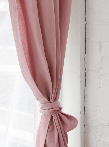 Essology Pink Curtain 에쏠로지 핑크 커튼