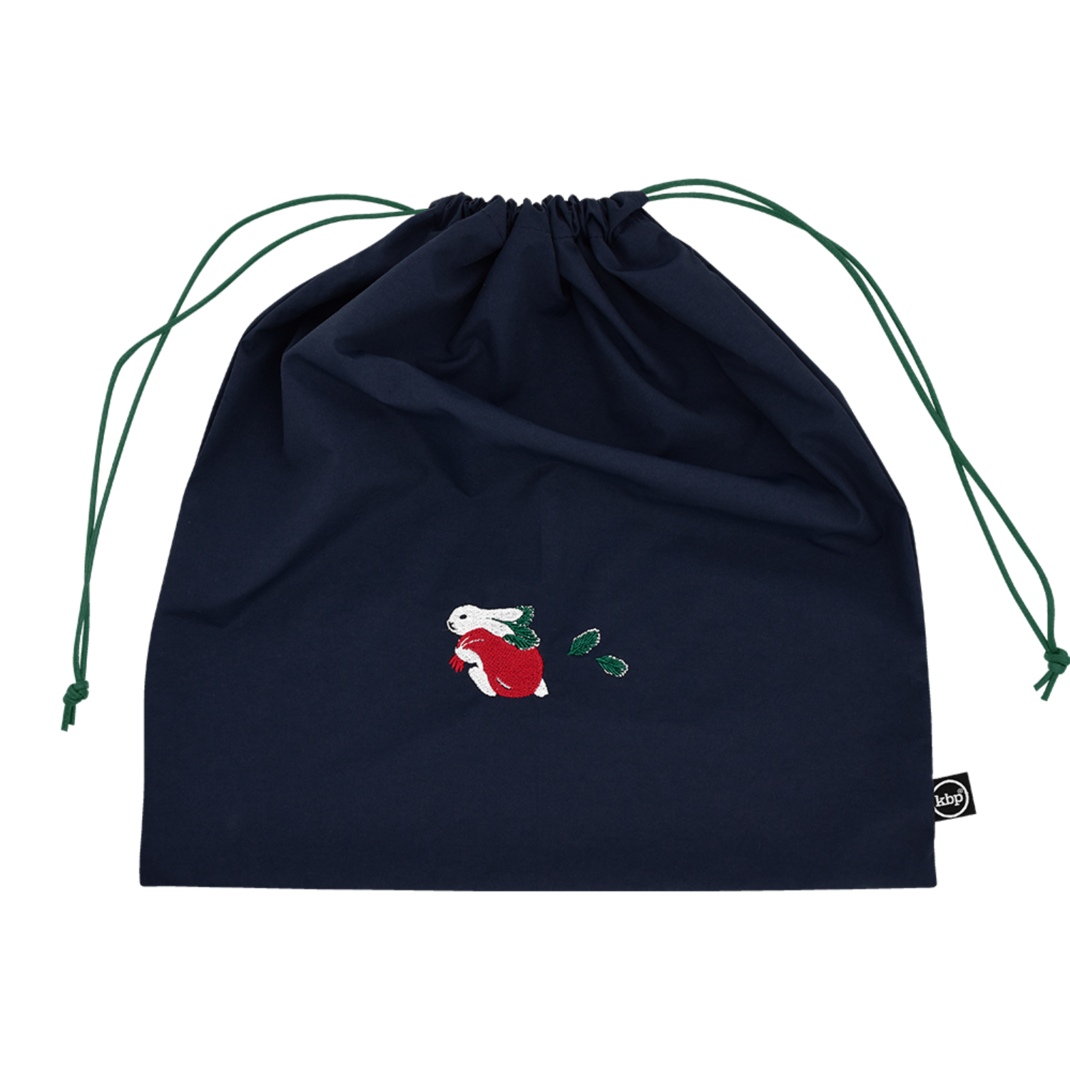 Christmas Bunny Big String Pouch