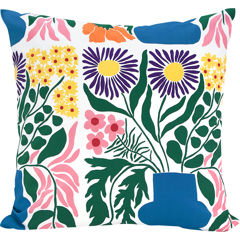 Cottage Flower Cushion by Liv Lee 코티지 플라워 쿠션 by 리브 리