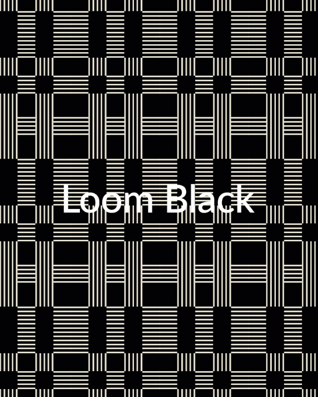 Loom Black PatternKBP®
