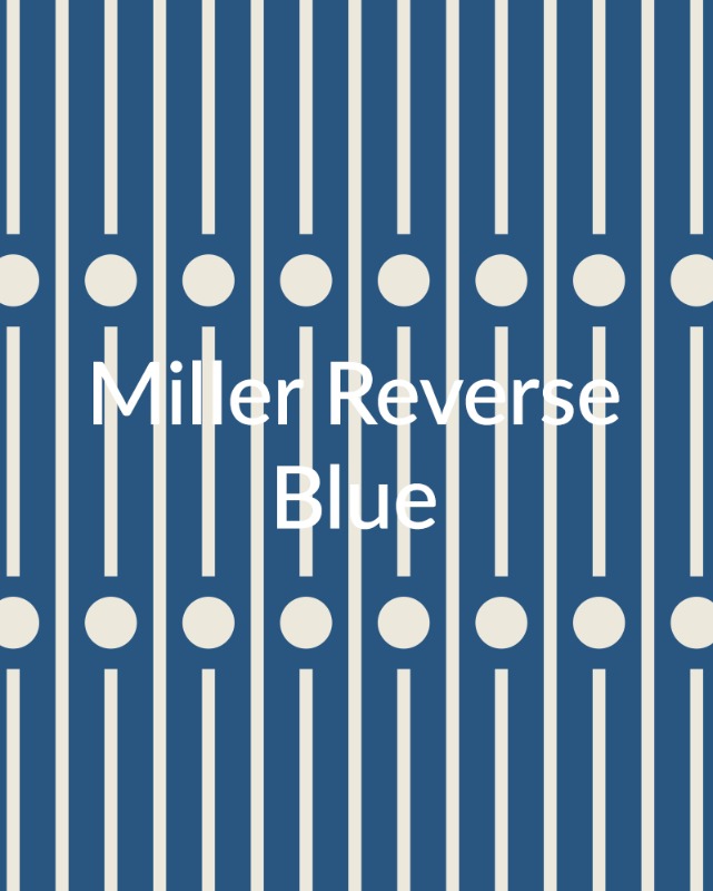 Miller Reverse Blue PatternKBP®
