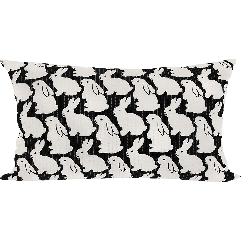 30 Quilting Little Black Bunnies Cushion 30 퀼팅 리틀 블랙 버니즈 쿠션
