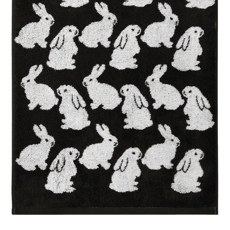 KBP X towelogist Little Black Bunnies Towel 리틀 블랙 버니즈 타월