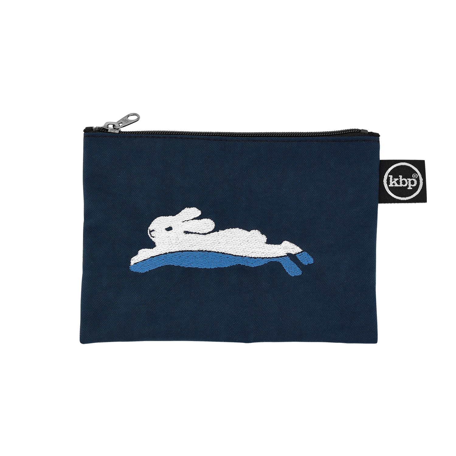Swimming Bunny Embroidery Pouch 스윔 버니 자수 파우치