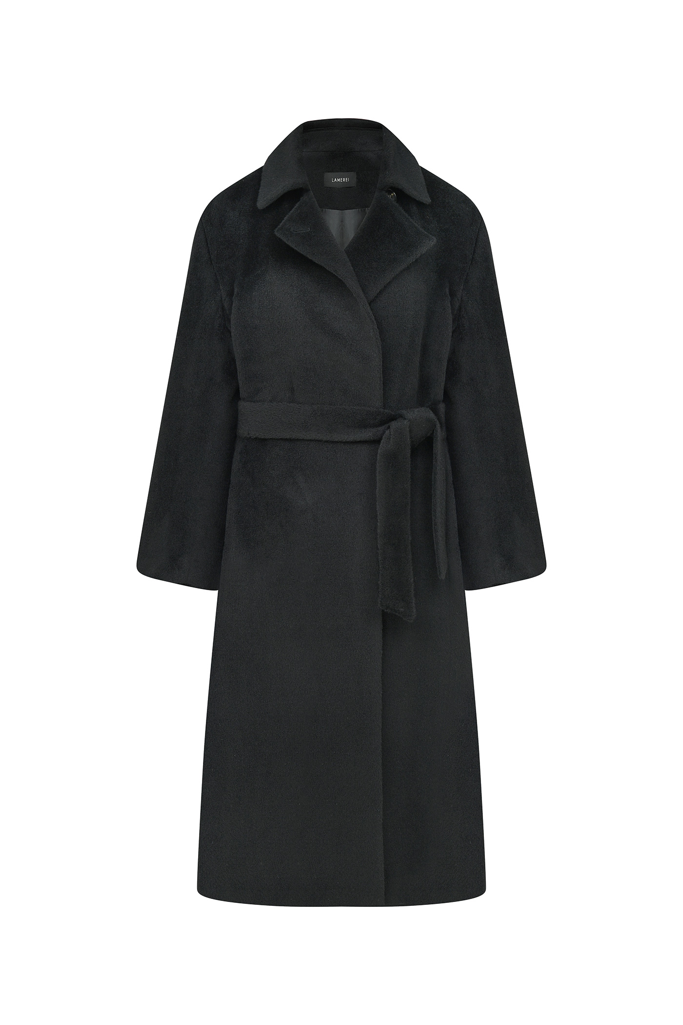Suri Alpaca Coat[LMBBWICT203]-Black
