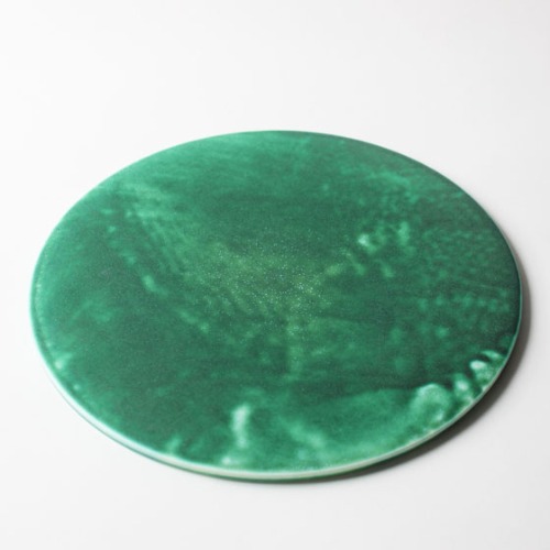 plate 31cm - pearl green