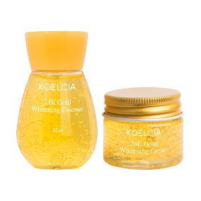 [KOELCIA] 24k Gold Whitening Essence X Cream
