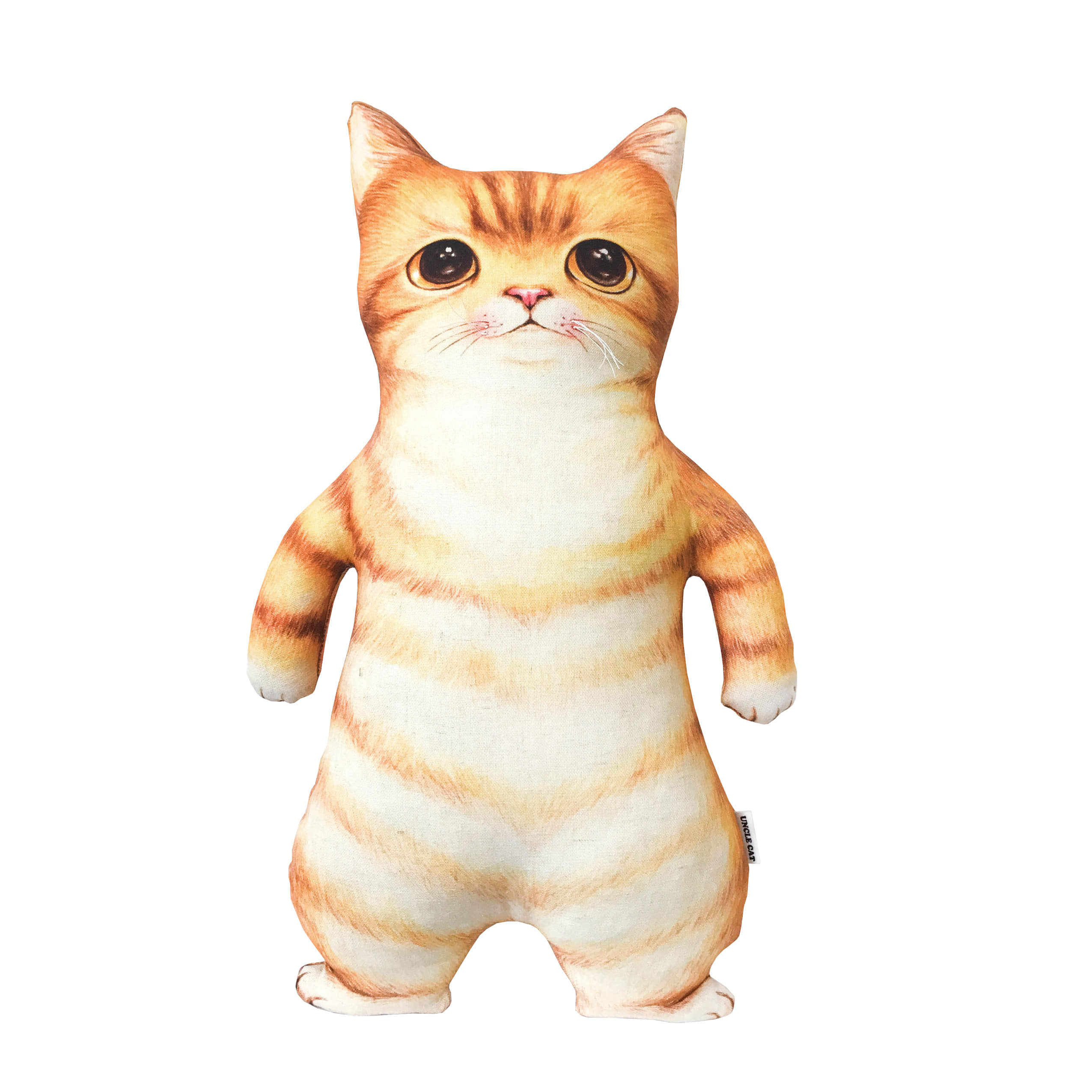 人形 - 私を見つめる猫 “コイン” (Size :13cm)