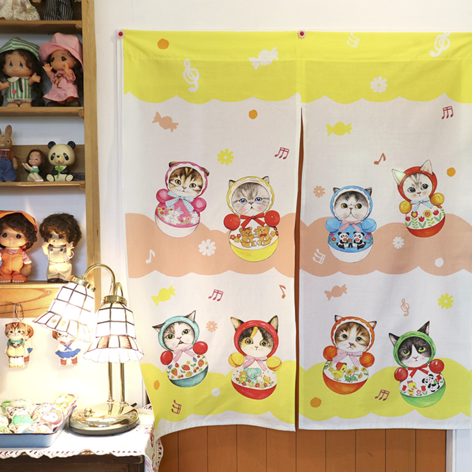 Mini curtain - ROLY POLY (84✕98cm)
