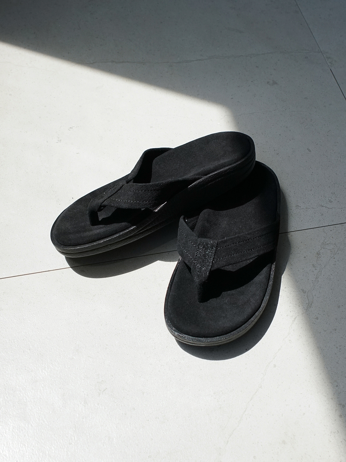Plat Soft Sandals Black