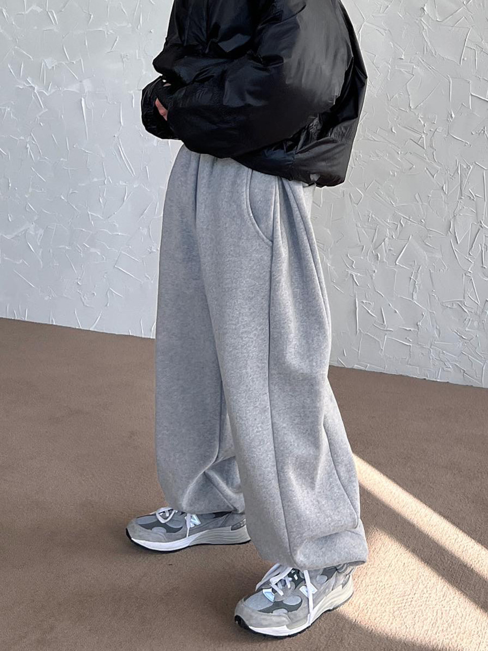 max over jogging sweat pants (2color)