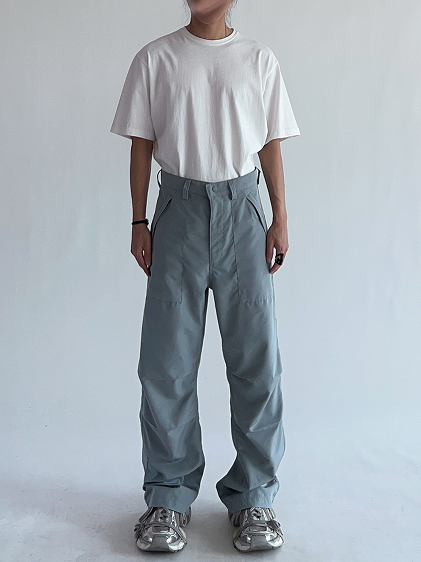 test nylon pants (2color)