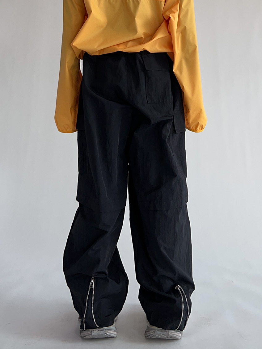 line back cargo pants (2color)