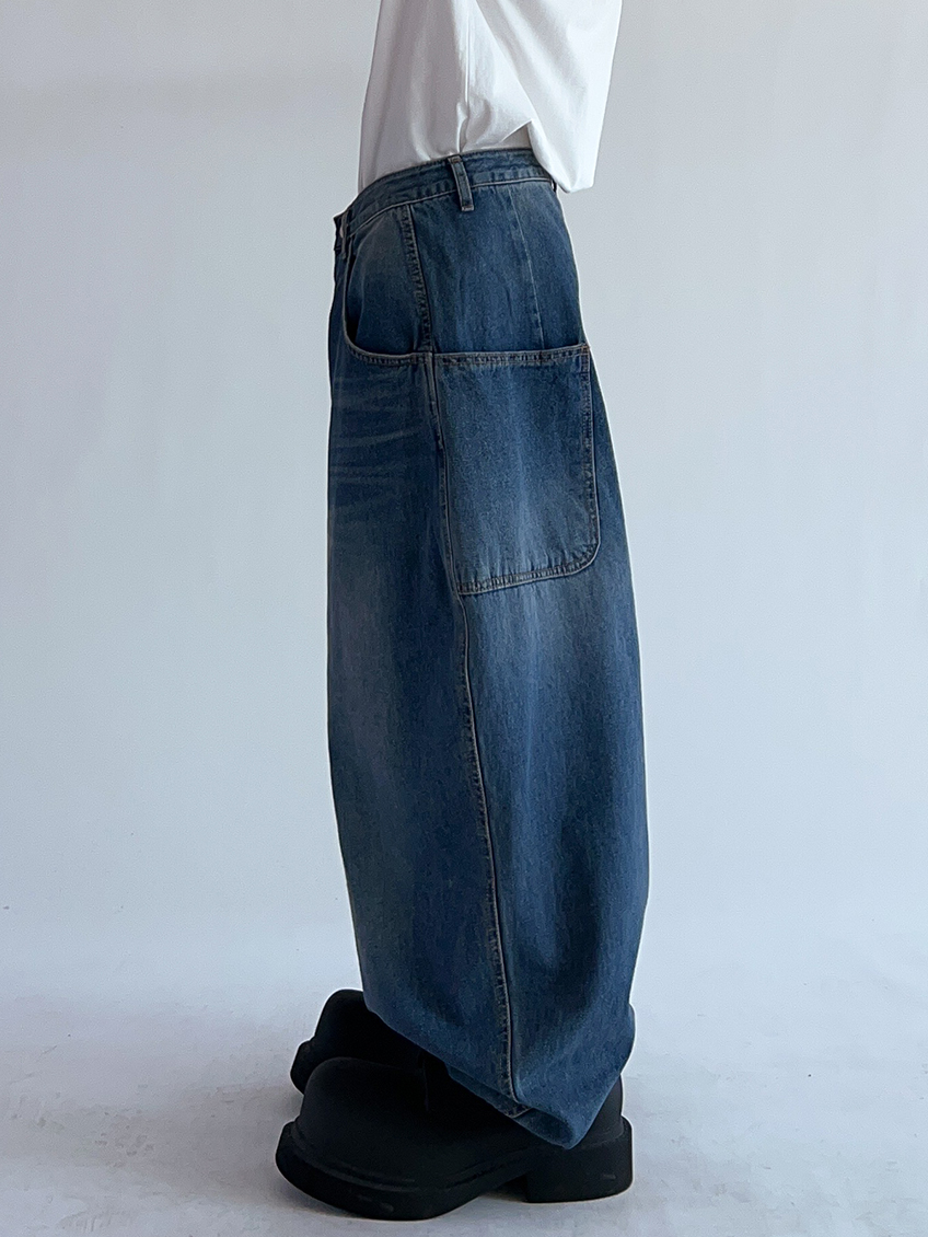 drop maxi wide jeans