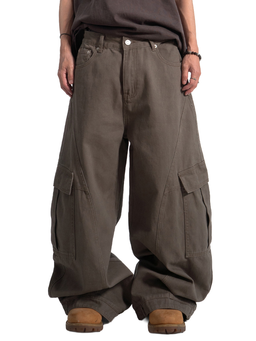 パンツ・ボトムスその他 [COLN] flash line nylon wide pants (3c) Pants - COLN