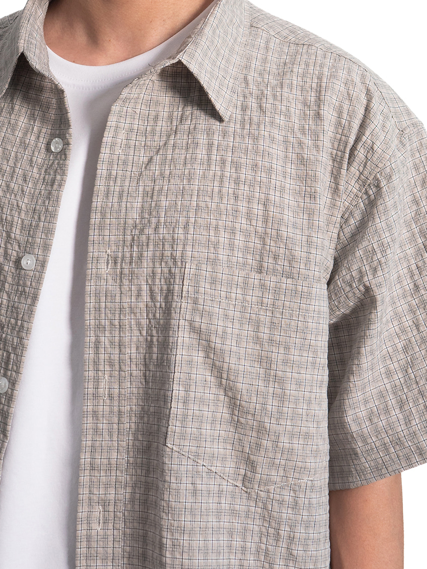 [COLN] 24 check shirt (3c) シャツ Shirts - COLN