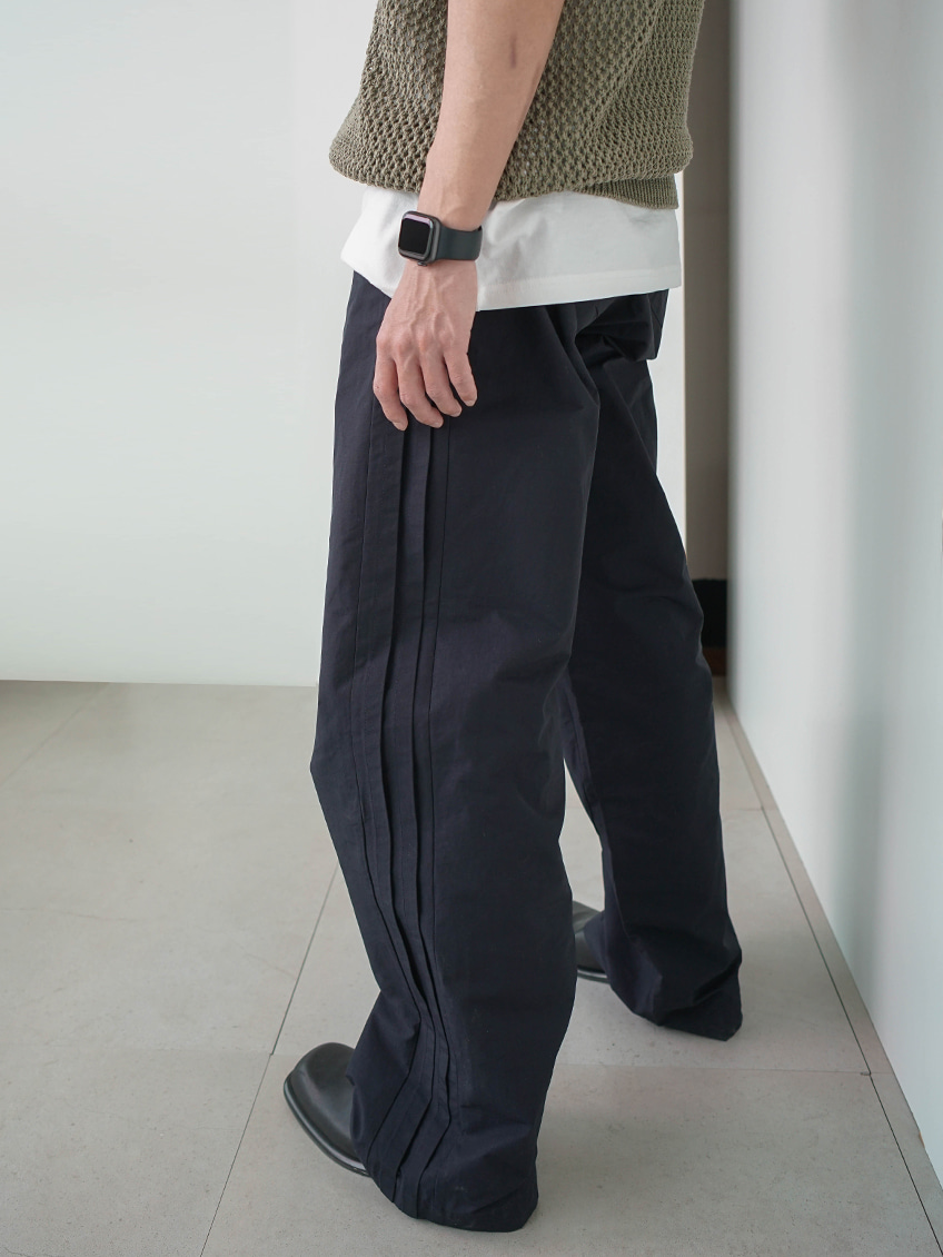 side line trousers (2color)