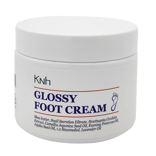 Foot glossy cream