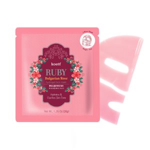koelf,ruby and bulgarian rose hydro gel mask pack